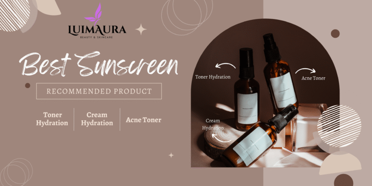 Home brown simple minimalist beauty product banner